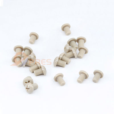 Mua Công nghiệp PEEK 1000 Bộ phận gia công Vít Kháng nhiệt độ cao online manufacture